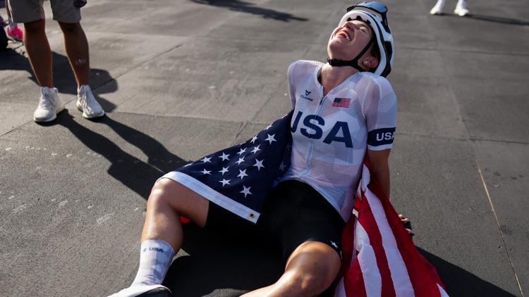 USA wins its first medal in 40 years in the womens road race