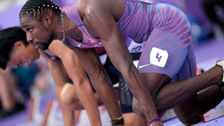 Heres how Noah Lyles finished in the mens 100m final