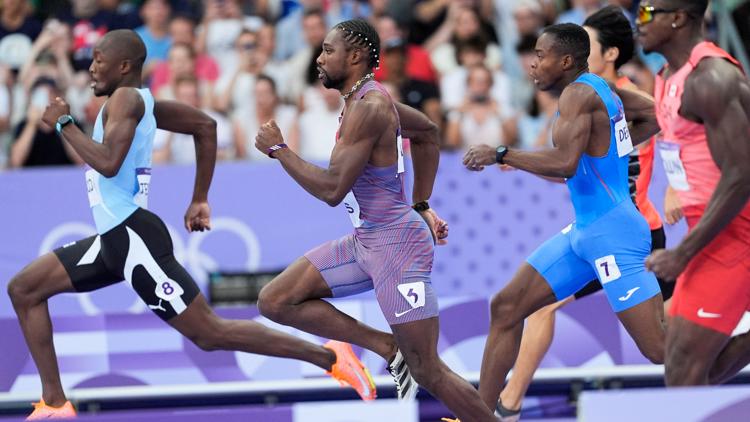 Heres how Noah Lyles did in the Olympic 200 meter semifinal