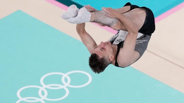 Gymnast becomes 1st neutral athlete to get gold at Paris Olympics