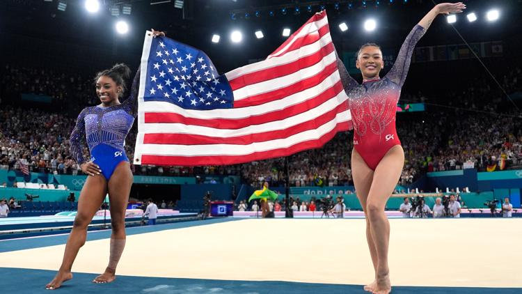 When do Simone Biles Suni Lee compete next at the Olympics