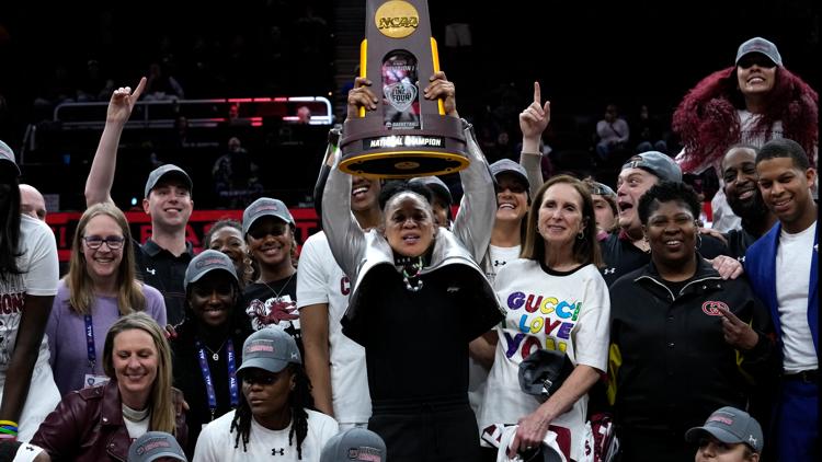 National champion Gamecocks womens basketball team set for White House visit next week