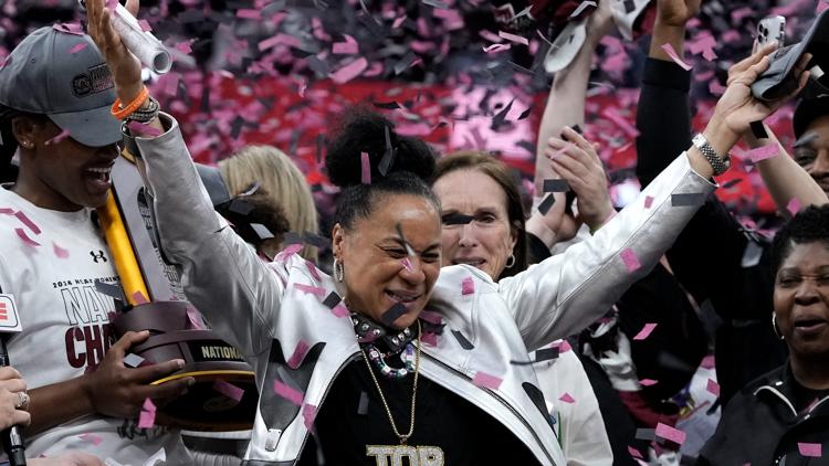 LIVE National Championship Gamecocks being honored at White House