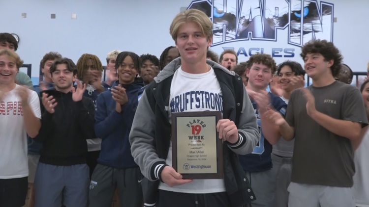 Max Miller is a defensive end for Chapin High and the News19 Player of the Week