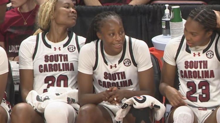 A quick study Joyce Edwards has a solid performance as South Carolina dominates Clayton State 126 42