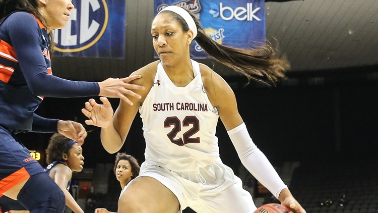 South Carolinas Aja Wilson will have her jersey retired by the Gamecocks