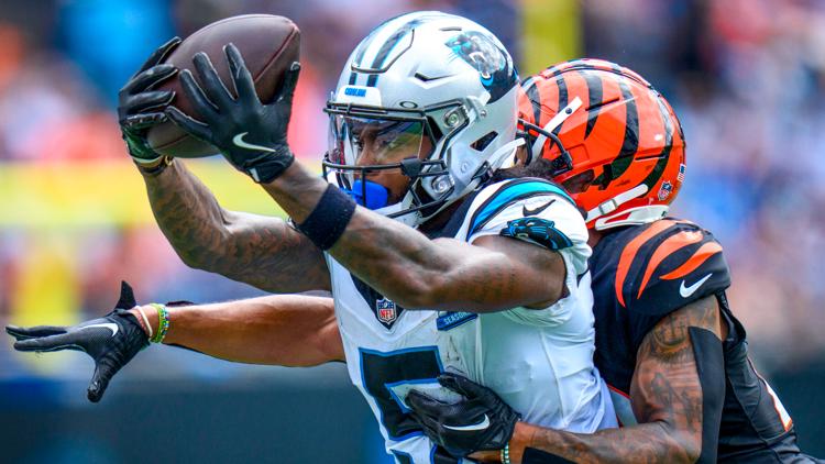 Panthers trade WR Diontae Johnson to Baltimore for draft pick