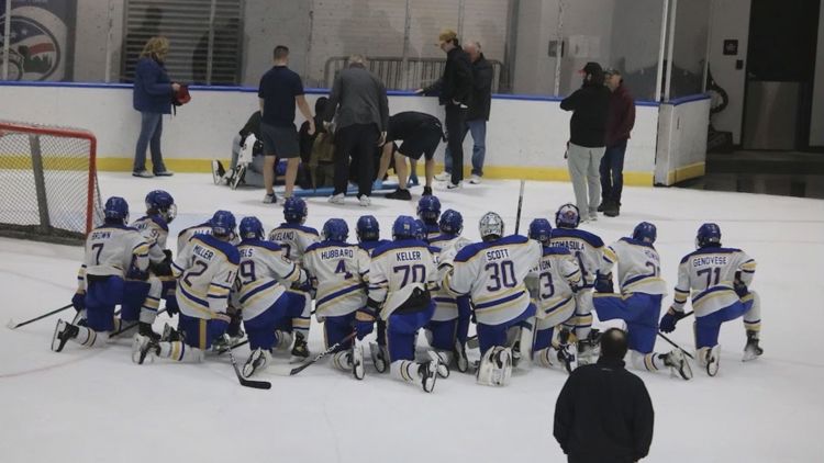 16 year old Greg Manzi took a shot at the goal and a hit in the process Then he couldnt feel his legs