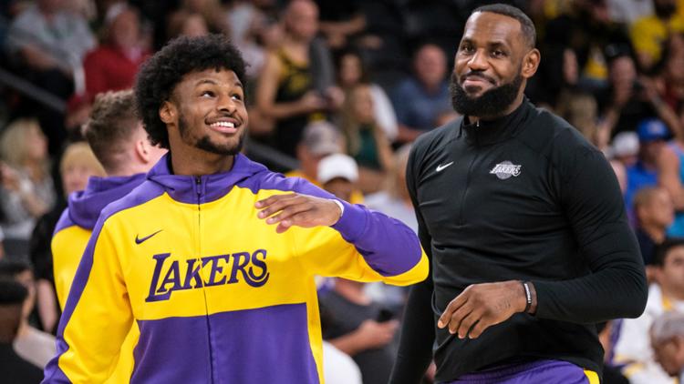 While LeBron and Bronny prepare for their historic family pairing the Lakers shrug off the critics