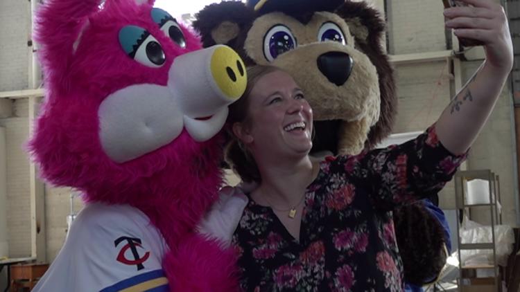 Adorable fuzzy friends of ours Meet Minnesotas stylist to the mascot stars