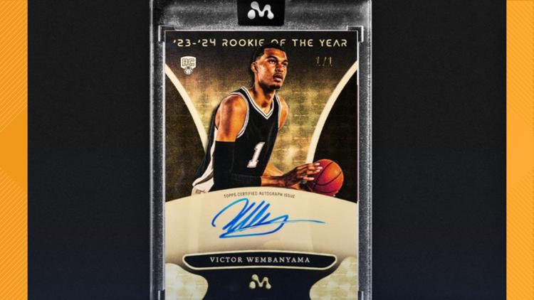 Take a look at what exactly is inside a Topps Wembanyama $8K high end basketball card box set