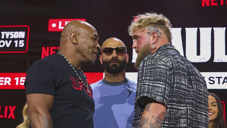 What time does Mike Tyson fight Jake Paul