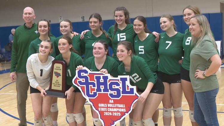 North Central captures its first state championship in volleyball