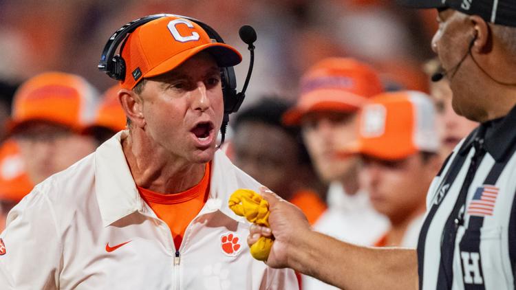 11 Clemson is stunned at home by Louisville 33 21 as all three phases of the game have issues