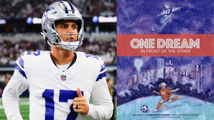 Cowboys kicker Brandon Aubrey to release children’s book