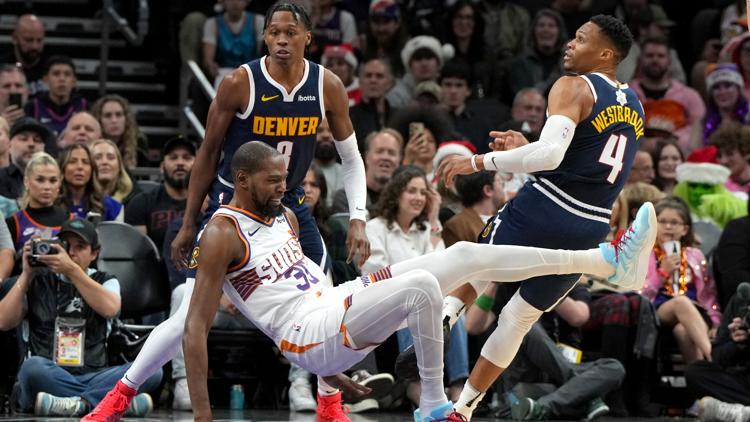 Durant and Beal score 27 points each, Suns beat Nuggets 110-100 to close out Christmas slate