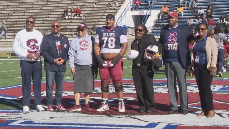 SC State offensive lineman named an FCS All American