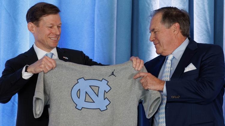 I didnt come here to leave Bill Belichick shares vision for UNC football program