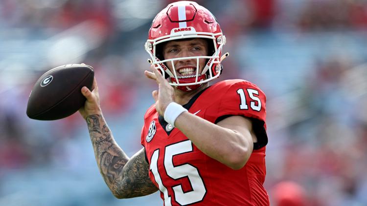 Former Georgia quarterback Carson Beck says he has committed to Miami for 2025 season