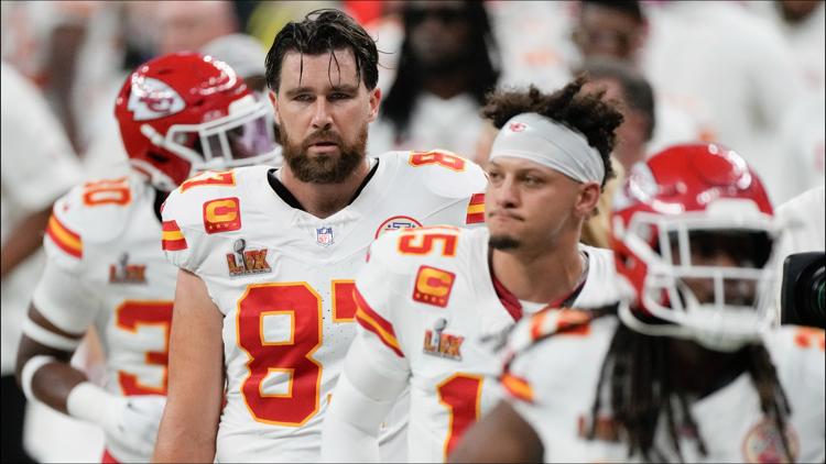 Kelce’s future uncertain as Chiefs will have to regroup after Super Bowl loss