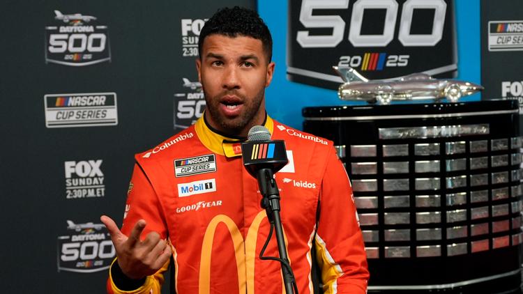 NASCARs lone Black Cup driver Bubba Wallace couldnt care less if Trump attends Daytona 500