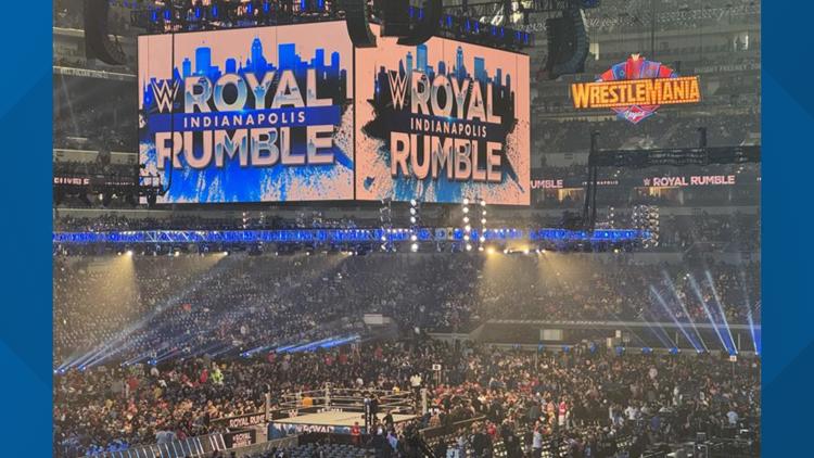 WWE Royal Rumble in Indianapolis shatters event gate viewership merchandise and social records