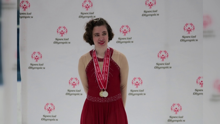 Charlotte figure skater competes for gold at Special Olympics World Winter Games