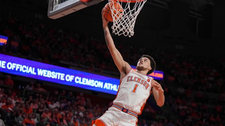 Clemson guard Chase Hunter named First Team All-ACC, one of four Tigers who earn post-season honors