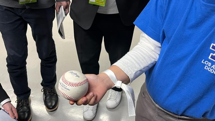 Shohei Ohtani’s first home run of the season lands in hands of 10-year-old boy in Tokyo