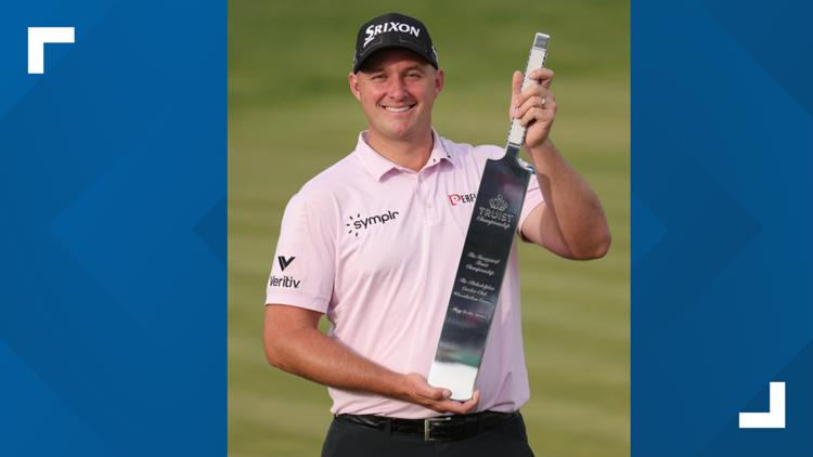Ryan Fox chips in for birdie in playoff to win ONEflight Myrtle Beach Classic