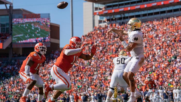 College football powers Notre Dame, Clemson agree to 12-year scheduling agreement from 2027 to 2038