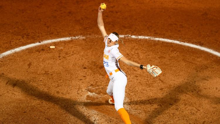 Watch: Tennessee pitcher Karlyn Pickens breaks her previous world record for fastest pitch in softball history