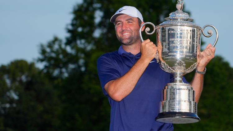 Scottie Scheffler wins PGA Championship for 3rd major title
