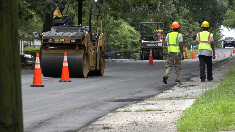 Forest Acres paving project on hold Heres why