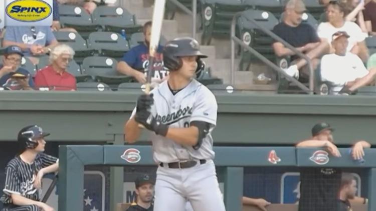 Will Taylors minor league baseball journey brought him back to Greenville for the weekend
