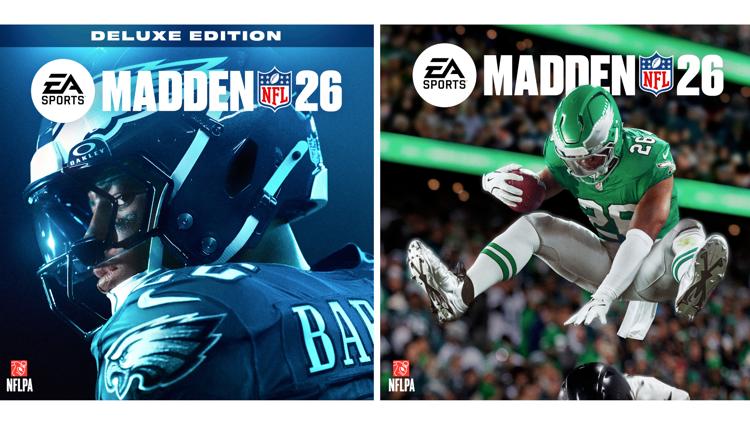 Eagles’ Saquon Barkley announced as Madden NFL 26 cover athlete