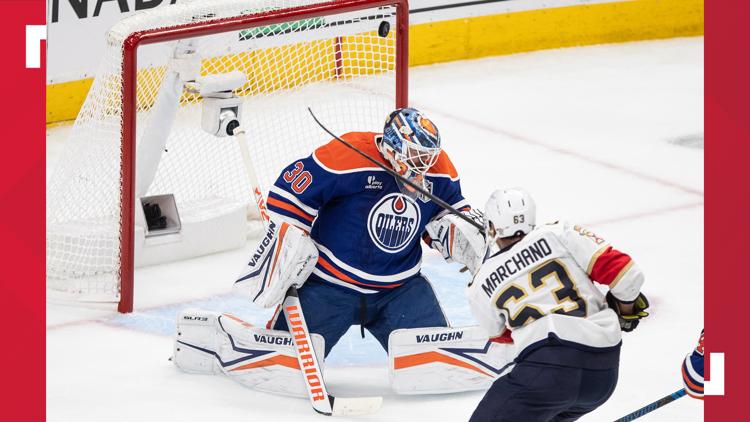 Panthers move to the verge of 2nd straight Stanley Cup title by beating the Oilers 5-2 in Game 5