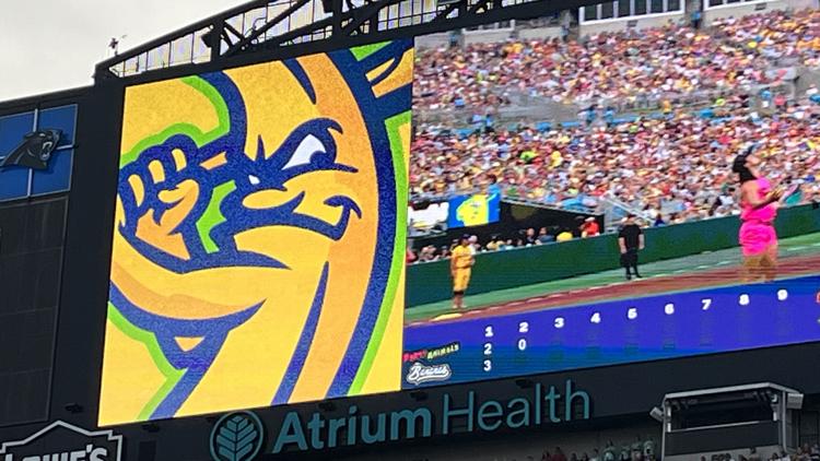 Savannah Bananas captivate sold-out Bank of America Stadium with unique twist on baseball