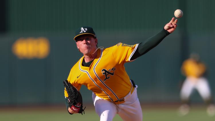 Former Wilson Hall and Citadel ace JP Sears has been traded from the Athletics to the Padres