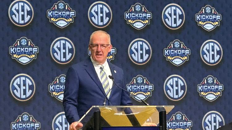 The SEC and Big Ten are currently at a standstill over the College Football Playoff format