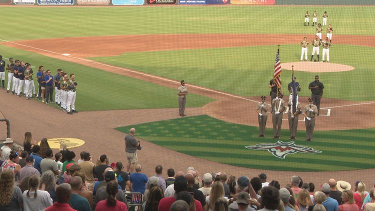 The Fireflies celebrate the Fourth of July with a 2 0 win over Augusta