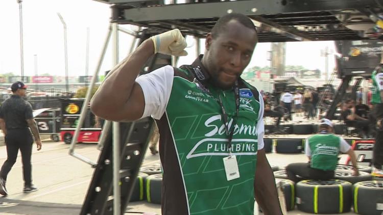 From football to NASCAR Jonathan Willard continues to perform at a high level on pit road