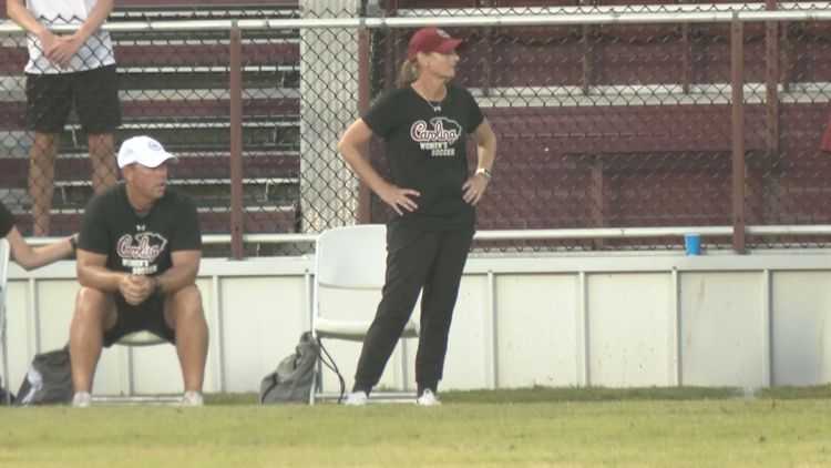 Shelley Smith kicks off year 25 with a 1 0 win at the College of Charleston