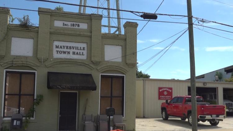 Mayesvilles old Town Hall set for renovations after asbestos removal