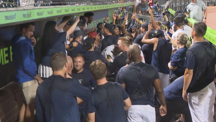 The Fireflies sweep the Pelicans earn first trip to the Carolina League Championship Series