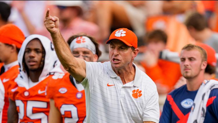 Clemsons Swinney says Tigers must reset goals following 1 3 start to the season