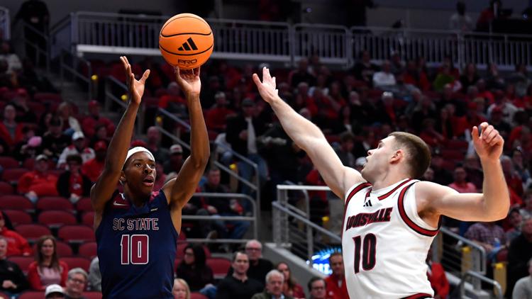 Rooths scores 20 as No. 11 Louisville rolls past South Carolina State, 104-45
