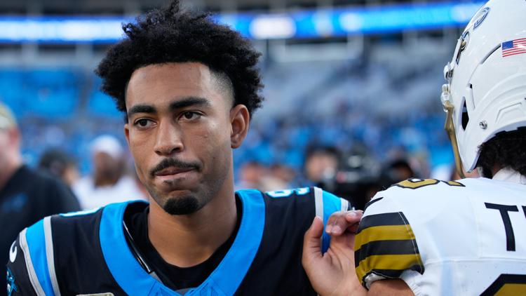 Lack of balanced offense comes back to bite Bryce Young and Panthers again in loss to Saints