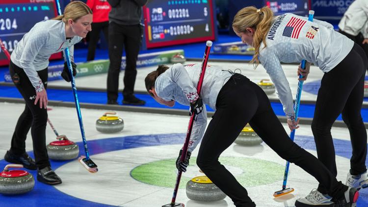 The US womens curling team needed to beat Switzerland for a spot in the semis Heres what happened