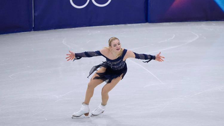 Amber Glenn makes her Olympic debut in womens free skate Heres how she did